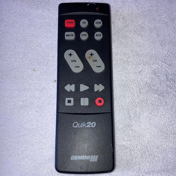 Quik 20 Gemini III Remote Control Black Vintage - Picture 1 of 3